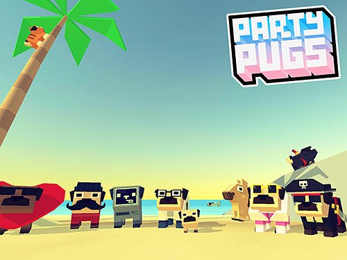 download Party pugs: Beach puzzle go! apk
